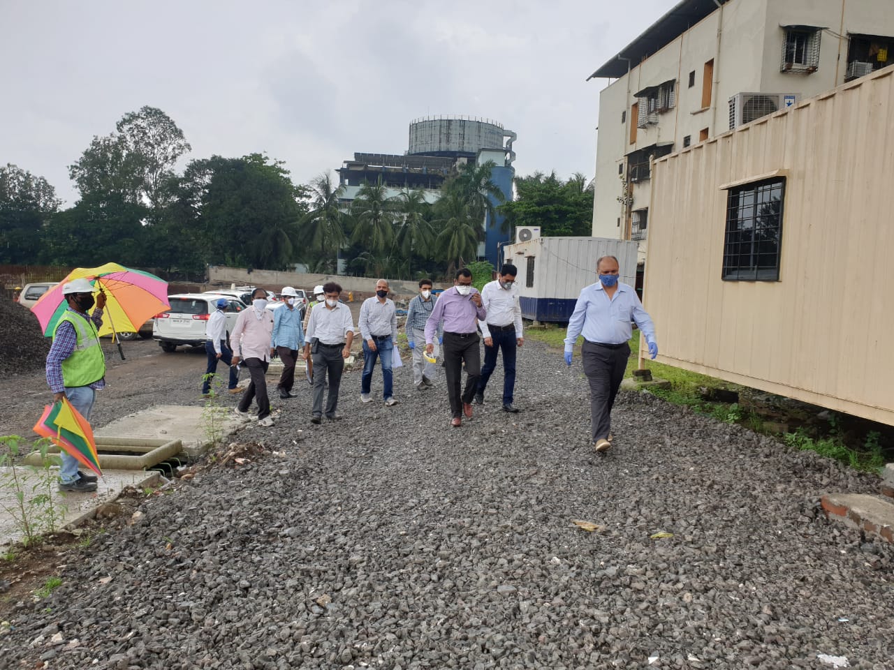 Visit of Hon. CEO TSCL to SATIS-East Project site